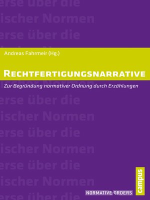 cover image of Rechtfertigungsnarrative